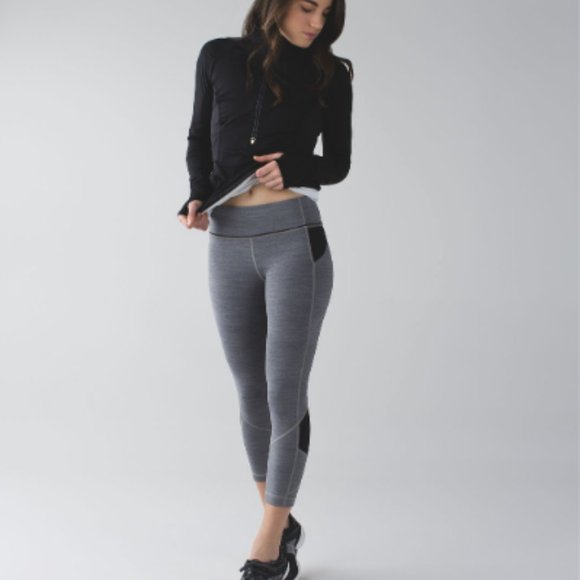Lululemon Pace Rival Crop Leggings - Picture 1 of 12